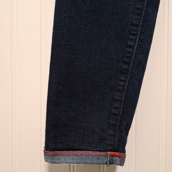 Gap Legging Jeans Womens 8/29 Blue Rinse Stretch Denim Jegging Slim Pants Cuffed - Picture 5 of 15